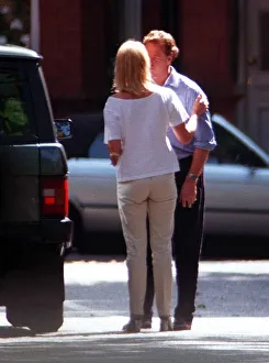 James Hewitt kissing Cindy Jackson August 1998 The couple met at a party held by James Hewitt kissing Cindy Jackson August 1998 The couple met at a party held by