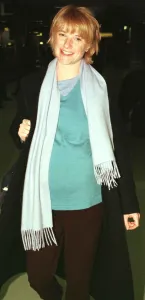 Jane Horrocks actress January 1999 arrives at Heathrow Airport seven months Jane Horrocks actress January 1999 arrives at Heathrow Airport seven months