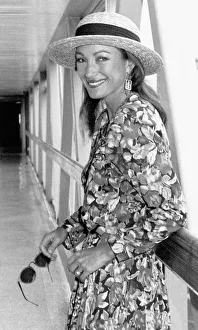 Jane Seymour British actress June 1989 A©mirrorpix Jane Seymour British actress June 1989 A©mirrorpix