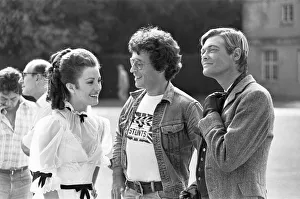 Jane Seymour, Robert Powell and Simon Ward seen here at Stratfield Saye House during a Jane Seymour, Robert Powell and Simon Ward seen here at Stratfield Saye House during a