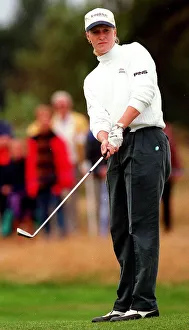 Janice Moodie Scottish woman golfer Aug 1998 playing in the British womens Open Janice Moodie Scottish woman golfer Aug 1998 playing in the British womens Open