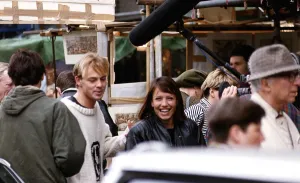 Jason Donovan Actor/Singer with unknown woman Jason Donovan Actor/Singer with unknown woman