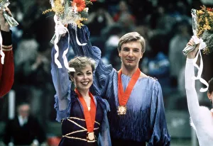 Jayne Torvill and Christopher Dean - Feb 1984 win The Gold Medal for Great Britain Jayne Torvill and Christopher Dean - Feb 1984 win The Gold Medal for Great Britain