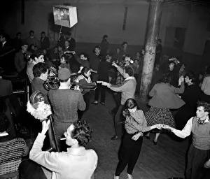 Jazz Club January 1955 1950s Dancing Music Dance Floor band youth nightclubs nightclub Jazz Club January 1955 1950s Dancing Music Dance Floor band youth nightclubs nightclub