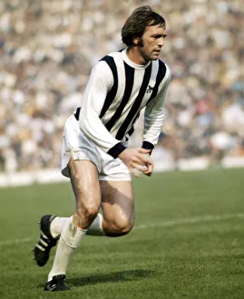 Jeff Astle West Bromwich Albion and England. January 1975 Jeff Astle West Bromwich Albion and England. January 1975
