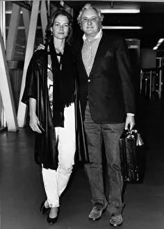 Jenny Seagrove actress with boyfriend film maker Michael Winner Jenny Seagrove actress with boyfriend film maker Michael Winner