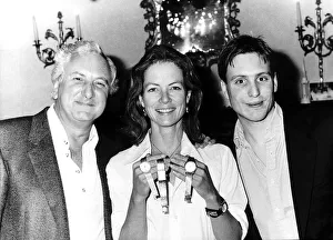Jenny Seagrove actress with boyfriend Michael Winner and his assistant Geoffrey Sebag Jenny Seagrove actress with boyfriend Michael Winner and his assistant Geoffrey Sebag