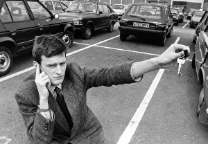Jeremy Vine during his time as a journalist at the Coventry Evening Telegraph' Jeremy Vine during his time as a journalist at the Coventry Evening Telegraph'