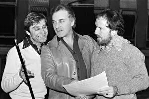 Images Dated 12th December 1979: Jerry Stevens (left) and Ernest Maxin (centre) at rehearsals for Lennie and Jerry
