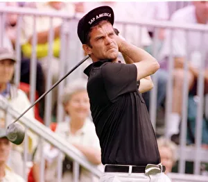 Jesper Parnevik golfer July 1999 Loch Lomond Tournament Jesper Parnevik golfer July 1999 Loch Lomond Tournament