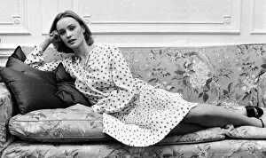 Images Dated 4th December 1976: Jessica Lange American film actress December 1976