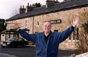 Jim Bowen with the pub he bought with a bet dbase Jim Bowen with the pub he bought with a bet dbase