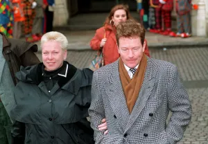 Jim Davidson TV Presenter and Comedian 1994 at Les Dawsons Memorial Jim Davidson TV Presenter and Comedian 1994 at Les Dawsons Memorial