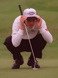 Jim Furyk on the 3rd Green at the British Open Golf Championships at Birkdale 1998 Jim Furyk on the 3rd Green at the British Open Golf Championships at Birkdale 1998