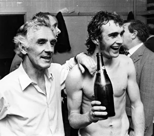Jimmy Andrews after his goal secured City's 2nd Division status following Jimmy Andrews after his goal secured City's 2nd Division status following