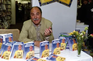 Jimmy Greaves former England footballer signs copies of his book It' Jimmy Greaves former England footballer signs copies of his book It'