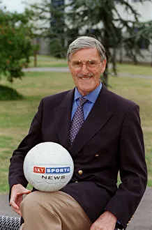 Jimmy Hill Sky Presenter September 98 New Sky football presenter Jimmy Hill Sky Presenter September 98 New Sky football presenter
