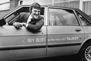 Jimmy Hill's in the driving seat at Coventry City FC. 16th August 1980 Jimmy Hill's in the driving seat at Coventry City FC. 16th August 1980