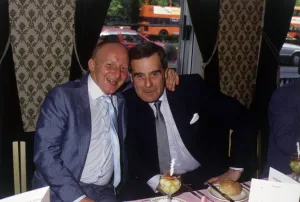 Jimmy Johnstone & Ronnie Simpson April 1987 Jimmy Johnstone & Ronnie Simpson April 1987