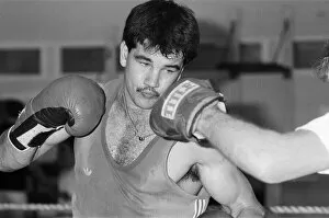 Images Dated 30th April 1986: Jimmy Moran, aged 23 years, from Redditch, will be boxing in the George Wimpey Senior ABA