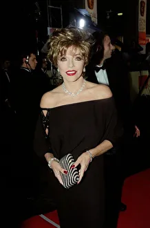 Joan Collins Actress April 98 Arriving for the BAFT Aawards Joan Collins Actress April 98 Arriving for the BAFT Aawards