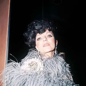 Joan Collins Actress at the film premiere of the man with the golden gun Joan Collins Actress at the film premiere of the man with the golden gun