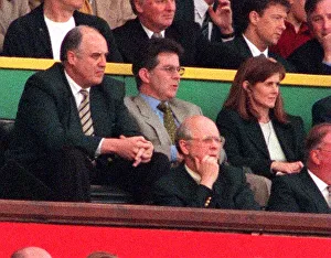 Jock Brown and Fergus McCann watch match May 1998 Jock Brown and Fergus McCann watch match May 1998