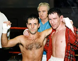 Joe Kelly October 1991 boxer boxing at St Andrews boxing club Ronnie Carroll Joe Kelly October 1991 boxer boxing at St Andrews boxing club Ronnie Carroll