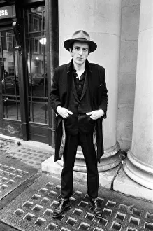 Joe Strummer, lead vocalist of English punk rock band The Clash. 16th January 1981 Joe Strummer, lead vocalist of English punk rock band The Clash. 16th January 1981