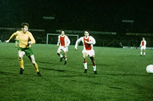 Images Dated 10th March 1971: Johan Cruyff Ajax 1971 Ajax Celtic European Cup quarter final