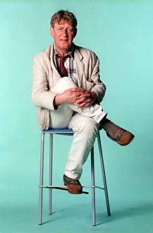 John Bett former Gregory's Girl actor June 1998 sitting on chair John Bett former Gregory's Girl actor June 1998 sitting on chair