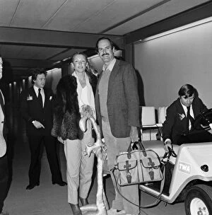 Images Dated 24th February 1981: John Cleese and his wife Barbara Trentham at LAP. 24th February 1981