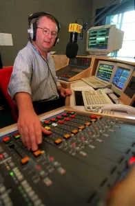 John Collins Scot FM 1998 recruitment record supplement DJ radio disc jockey John Collins Scot FM 1998 recruitment record supplement DJ radio disc jockey