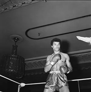 John Conteh vs Okacha Boubekeur at the Hotel cafe Royal, London, England John Conteh vs Okacha Boubekeur at the Hotel cafe Royal, London, England
