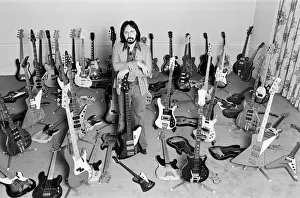 John Entwistle, bass guitarist of British rock group The Who John Entwistle, bass guitarist of British rock group The Who