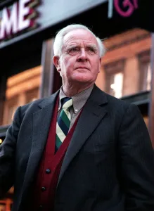 John Le Carre Writer in Buchanan Street Glasgow February 1999 John Le Carre Writer in Buchanan Street Glasgow February 1999