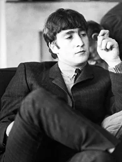 John Lennon, 9th September 1963. Donald Zec, Daily Mirror Journalist John Lennon, 9th September 1963. Donald Zec, Daily Mirror Journalist