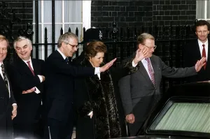 John Major British Prime Minister with wife Norma Major former Chancellor of John Major British Prime Minister with wife Norma Major former Chancellor of