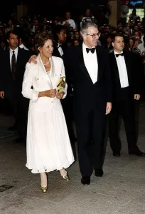 John Major Prime Minister attends a film premiere with his wife 1992 John Major Prime Minister attends a film premiere with his wife 1992