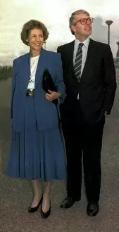 Images Dated 12th October 1990: John Major with his wife Norma