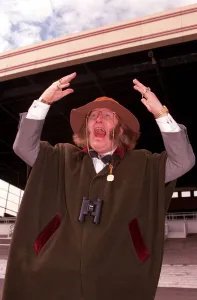 JOHN MCCRIRICK, SPORTS COMMENTATOR 24/04/1991 JOHN MCCRIRICK, SPORTS COMMENTATOR 24/04/1991