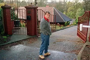 Images Dated 14th November 1996: John McGuinness lottery winner outside his house