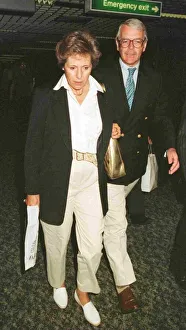John & Norma Major arriving at Heathrow September 1998 from Washington John & Norma Major arriving at Heathrow September 1998 from Washington