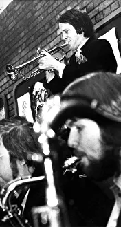 John Pearce playing the trumpet in the Newcastle Big Band in February 1973 John Pearce playing the trumpet in the Newcastle Big Band in February 1973