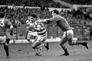 John Player Rugby League Trophy Final Hull Kingston Rovers v Wigan. February 1986 John Player Rugby League Trophy Final Hull Kingston Rovers v Wigan. February 1986