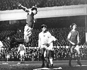 John Radford of Arsenal heads 2nd goal 1970 Arsenal v Anderlecht John Radford of Arsenal heads 2nd goal 1970 Arsenal v Anderlecht