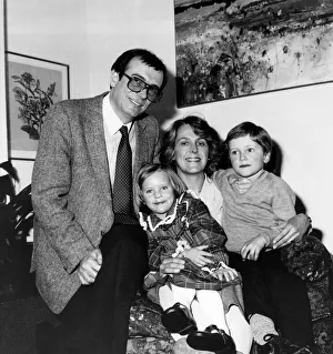 John Sewel, with his wife Rosemary and their two children. March 1983 John Sewel, with his wife Rosemary and their two children. March 1983
