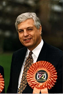 Images Dated 21st March 1992: John Simpson BBC Television Anouncer as part of the Election Team