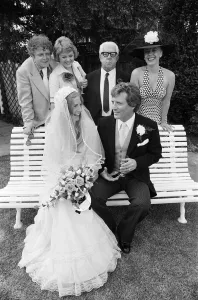 Johnny Briggs marries Christine Allsopp, in Stourbridge, Worcestershire Johnny Briggs marries Christine Allsopp, in Stourbridge, Worcestershire