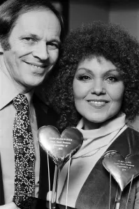 Johnny Dankworth and Cleo Laine at The Variety Club of Great Britain annual show business Johnny Dankworth and Cleo Laine at The Variety Club of Great Britain annual show business